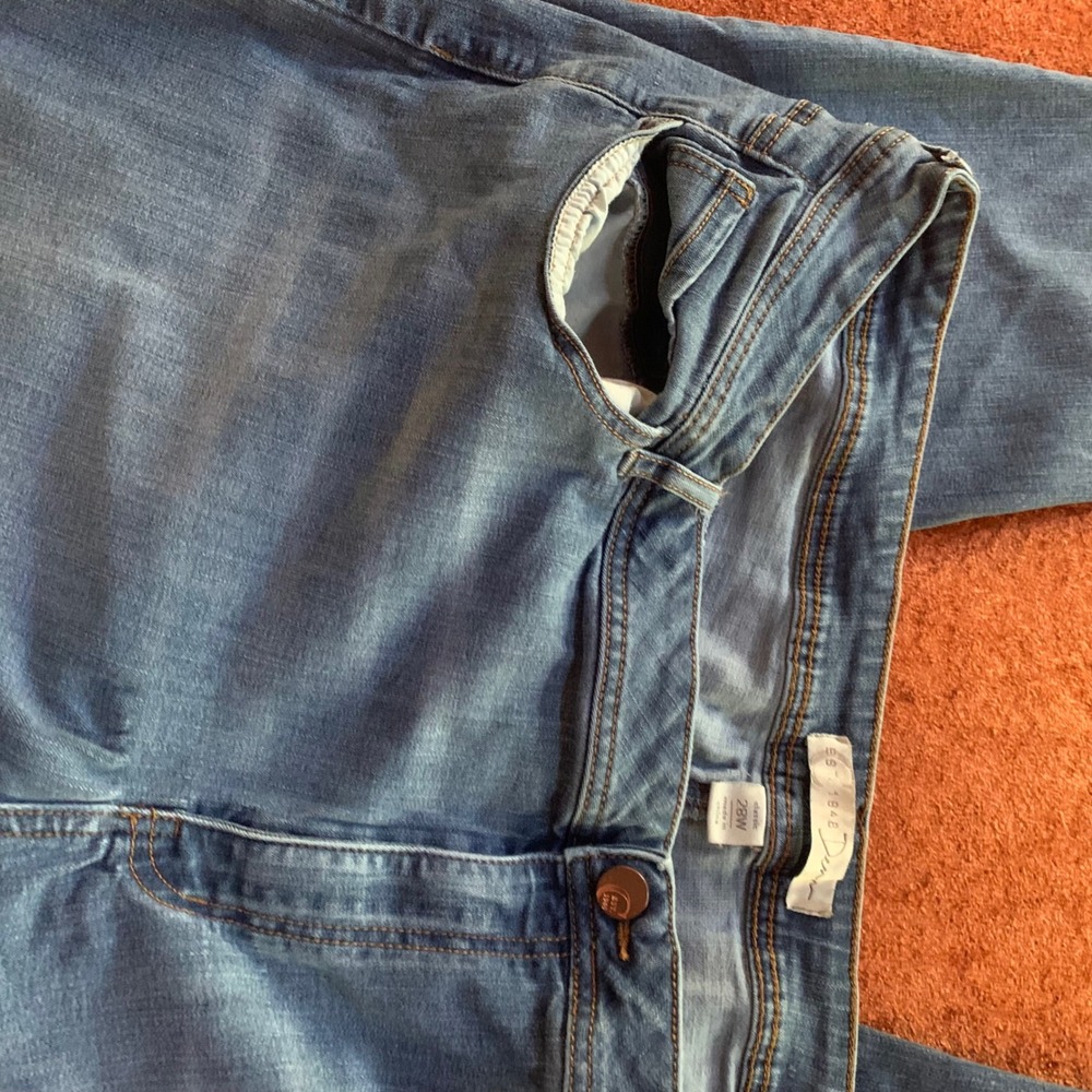 Est 1946 Denim Classic Straight Leg Blue Jeans Womens Size 28W Medium Wash - Picture 2 of 9